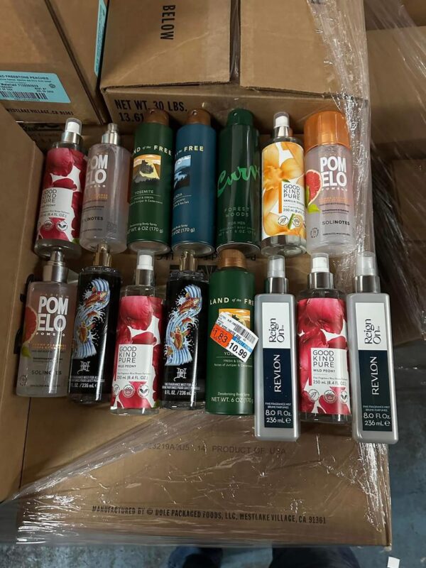 Pallets of Perfumes