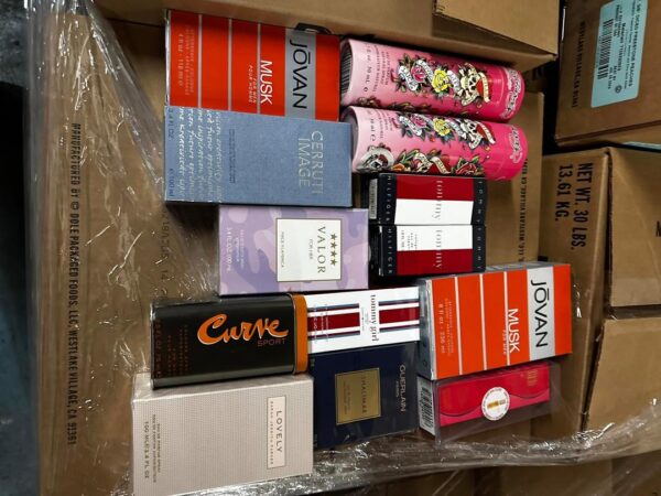 Pallets of Perfumes